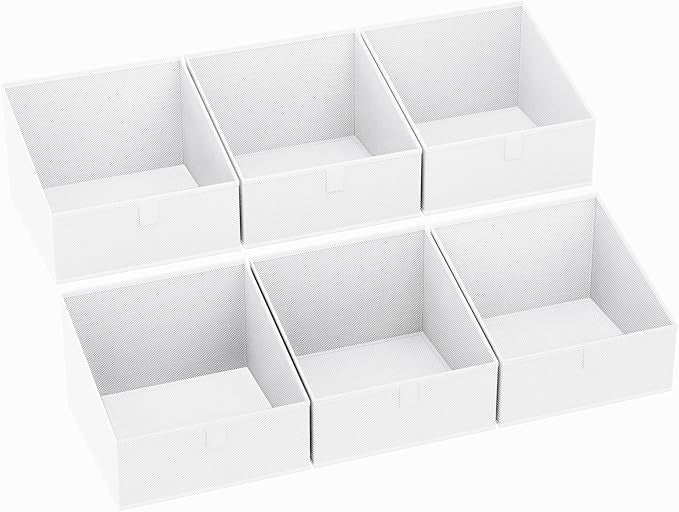DIMJ Closet Storage Bins 6 Pack by DiMJ