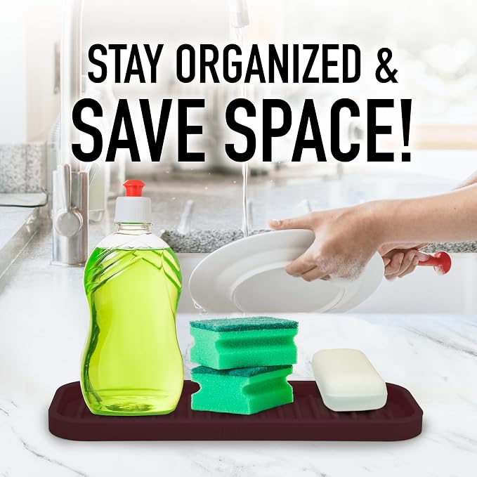 Zulay Kitchen Silicone Sponge Holder - Image 6