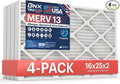 BNX TruFilter 16x25x2 Air Filter MERV 13 by BNX