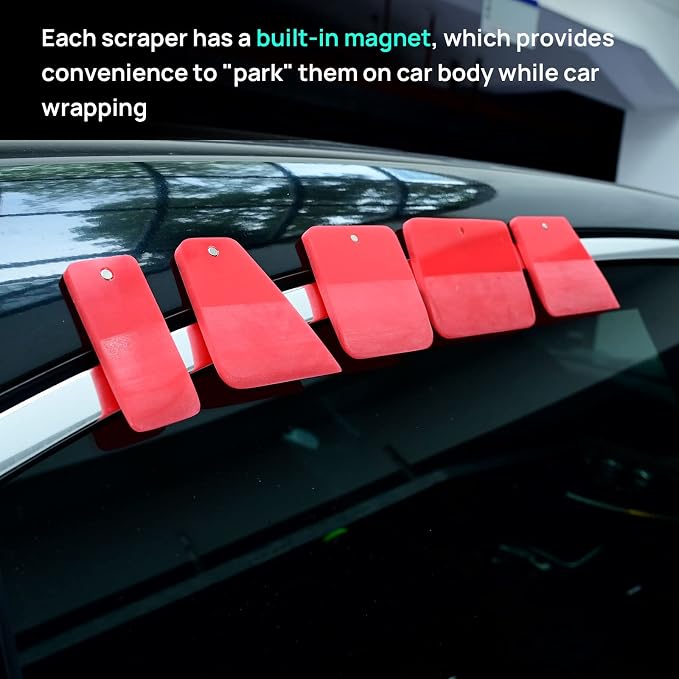 NEWISHTOOL 5 in 1 Magnet PPF Squeegee Kit - Image 6