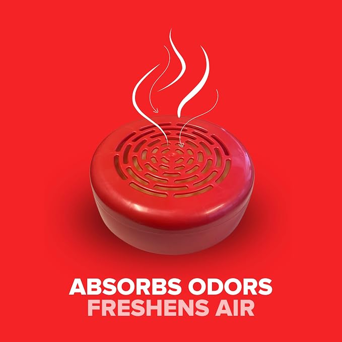 Citrus Magic Holiday Odor Absorbing Solid Air Freshener, Holly Jolly Peppermint - Image 6