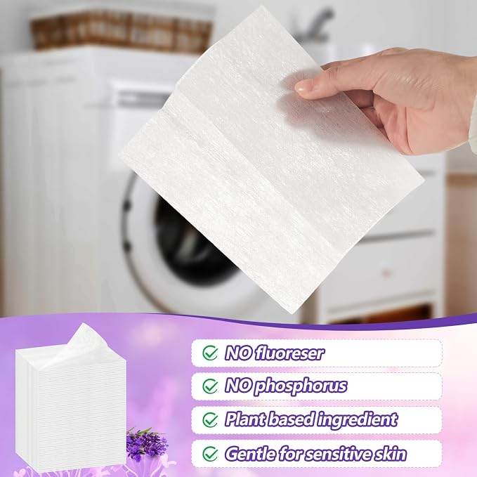 600 Count Dryer Sheets Fabric Softener Fresh Scent Dryer Sheets Bulk Naturally - Image 4