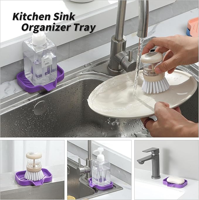 Silicone Bathroom Soap Dishes - Image 4