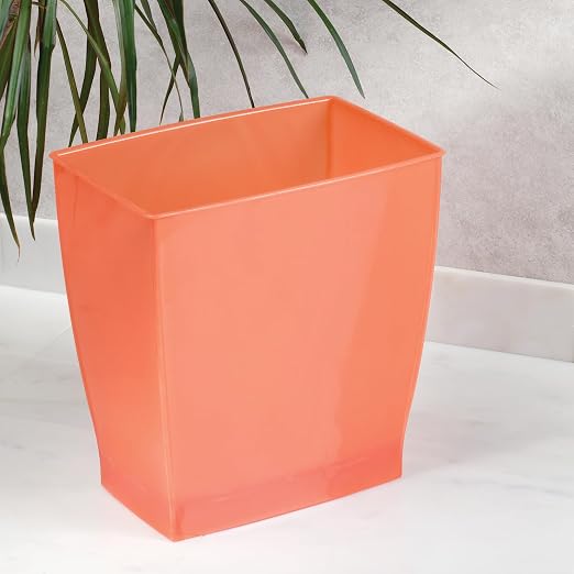 iDesign Small Rectangular Bathroom Trash Cans - Image 4