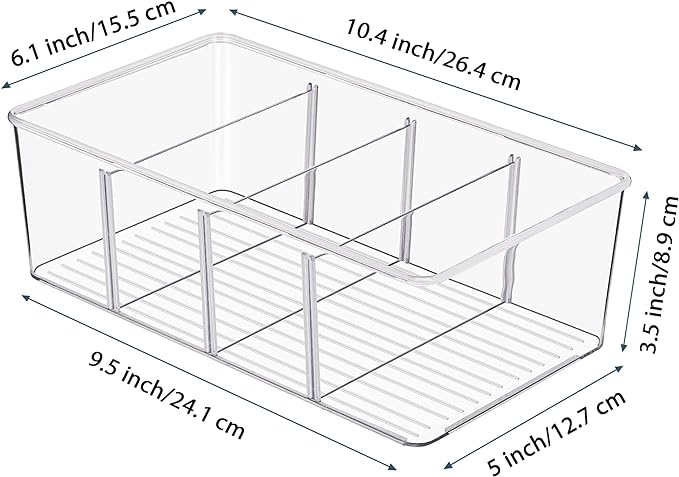 Vtopmart 8 Pack Food Storage Organizer Bins, Cabinet Organization and Storage - Image 3