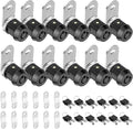 PTEROMY 12 Pack Cabinet Lock by PTEROMY
