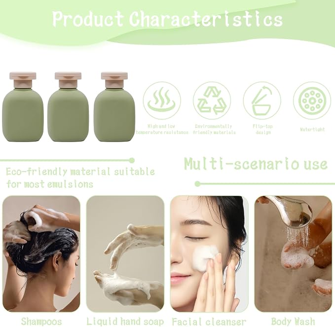 3.4 oz Leak-Proof Travel Bottles - Image 4