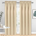 DWCN Blackout Curtains Room Darkening Thermal Insulated Bedroom Curtains Window by DWCN