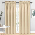 DWCN Blackout Curtains Room Darkening Thermal Insulated Bedroom Curtains Window by DWCN