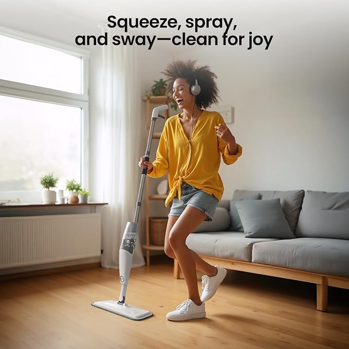 Spray Mops for Floor Cleaning, Xlife Microfiber Dust Mop - Image 8