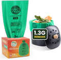 Compost Bags 1.3 Gallon, Compostable Small Trash Bags by RAYTID