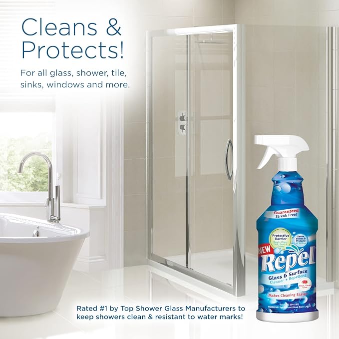 Clean-X REPEL Glass & Surface Cleaner 32 fl. oz. - Image 5