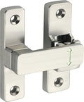 90/180 Degree Flip Latch Gate Latch, Heavy Duty Black Safety Door Lock Enhanced by Mooche