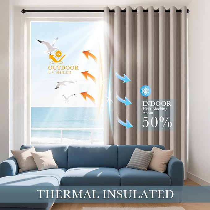 PONY DANCE Blackout Curtains for RV Camper Windows, Privacy Thermal Insulated - Image 4