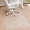 Office Chair Mat for Hardwood Floor, Easy Glide, Protects Hard Surfaces from by HOMEK