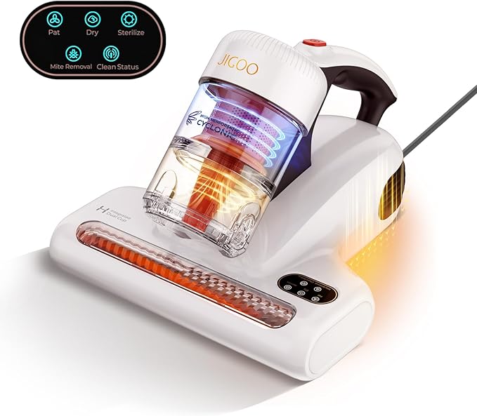 JIGOO J200 Improve Sleep Mattress Vacuum Cleaner Uv Sanitizing, Deep Cleaning by DeepCleanTheUnseen-JIGOO
