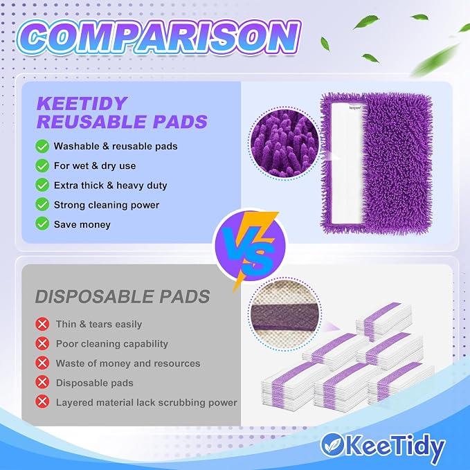 Reusable Mop Pads Compatible - Image 5