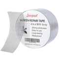 Grey Window Screen Repair Tape, 2IN X 30FT Screen Repair Kit by Secopad