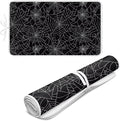 Spider Web Ironing Mat Black Heat Resistant Ironing Blanket Thick Portable by Unknown