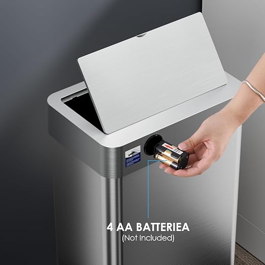 TLSUNNY 18.5 Gallon Motion Sensor Trash Can, Touchless Automatic Garbage Can - Image 6
