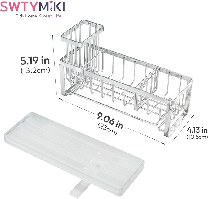 SWTYMIKI Sponge Holder for Kitchen Sink - Image 7