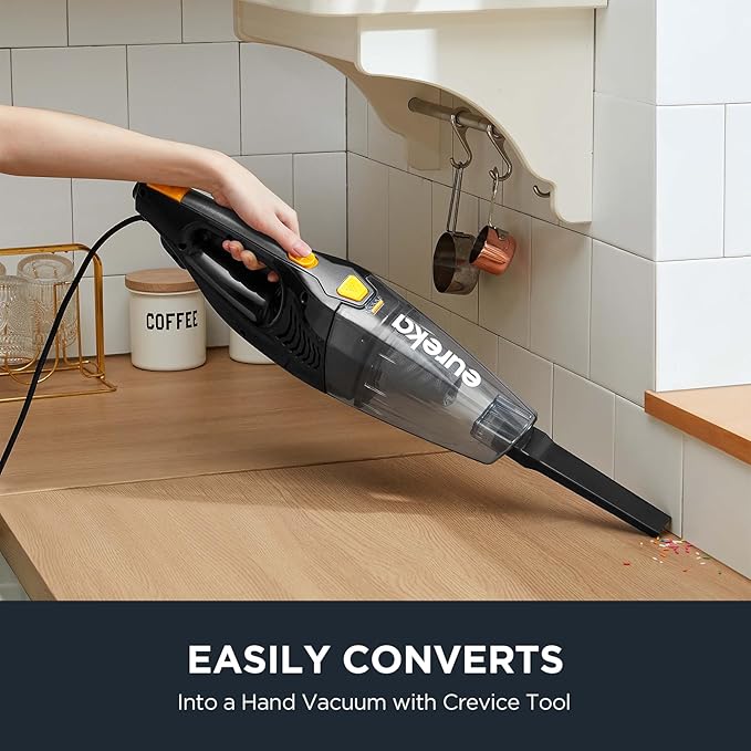 Eureka Blaze Stick Vacuum Cleaner, Powerful Suction 3-in-1 Small Handheld Vac - Image 4