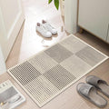 Ultra Thin Door Mat Indoor Entrance, 1/10 in Thin Door Mats by LYGLIGH