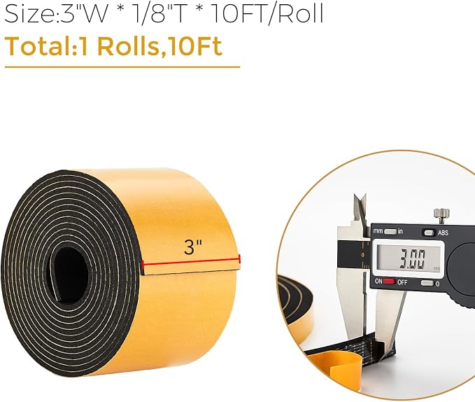 10 Feet Weather Stripping Door Seal, Window Insulation - Image 3