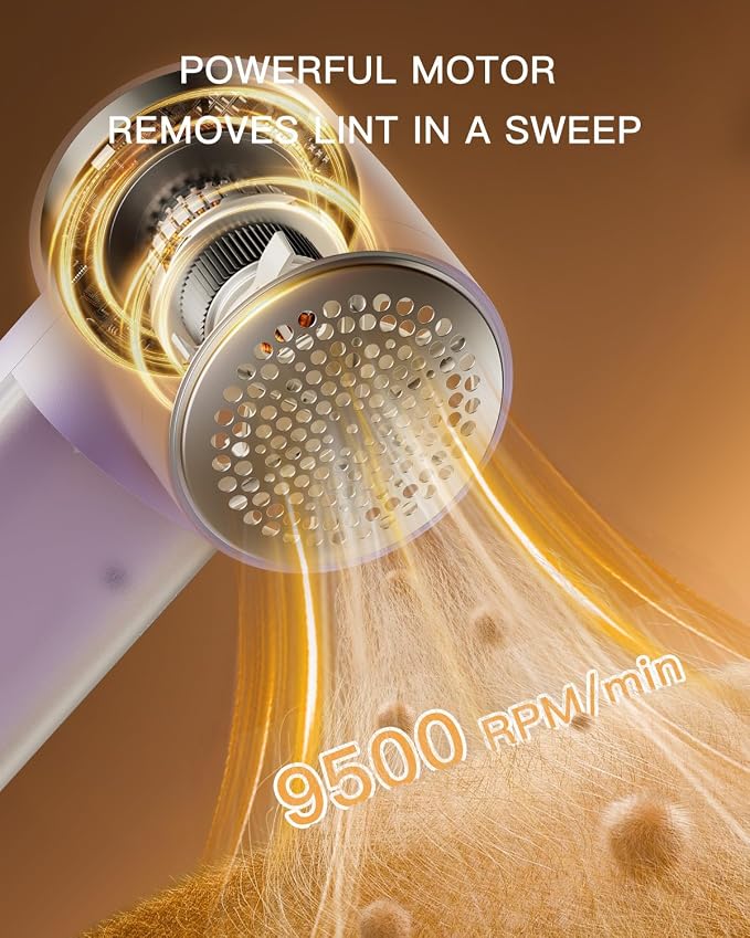 Electric Lint Remover and Fabric Shaver, Rechargeable Clothes Shaver - Image 4