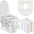 50 Packs Disposable Toilet Seat Covers Extra Large Individually Wrapped by Reginary