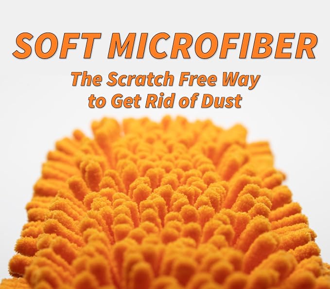 Window Squeegee and Microfiber Scrubber 2-in-1 Combo // Multi-Angle Window - Image 4