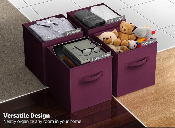 Sorbus Fabric Storage Cubes - Image 6