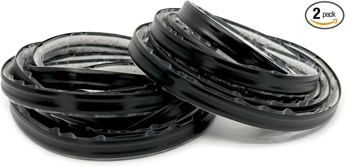 InstaTrim Black New & Improved Caulk Trim, 1/2" by 10', Waterproof by InstaTrim