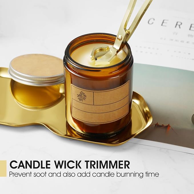 PATOISE 4 in 1 Candle Accessory Set, Wick Trimmer, Candle Snuffer, Wick Scoop - Image 4