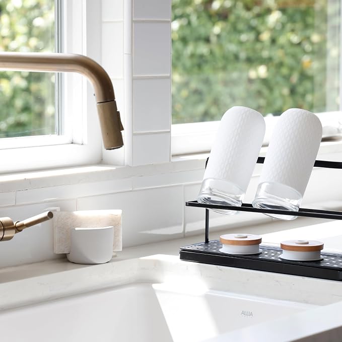 Selegna Diatomite Quick Dry Kitchen Sink Organizer - Image 7