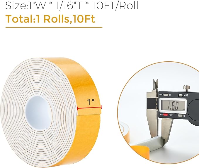 10 Feet Weather Stripping Door Seal, Window Insulation - Image 3