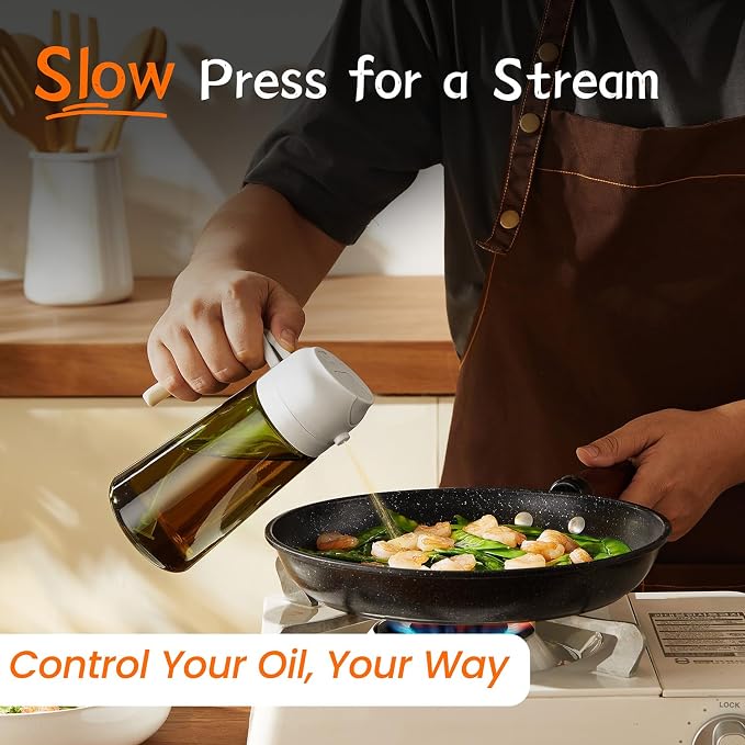 TrendPlain - Original 16oz/470ml Olive Oil Dispenser Bottle - Image 4
