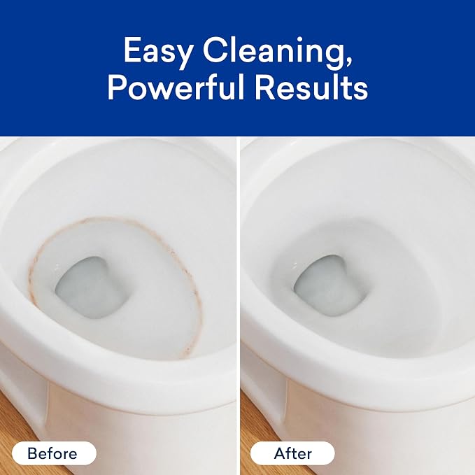 BLUELAND Toilet Bowl Cleaner Tablets, Starter Set, Lemon Cedar, Plastic-Free - Image 4