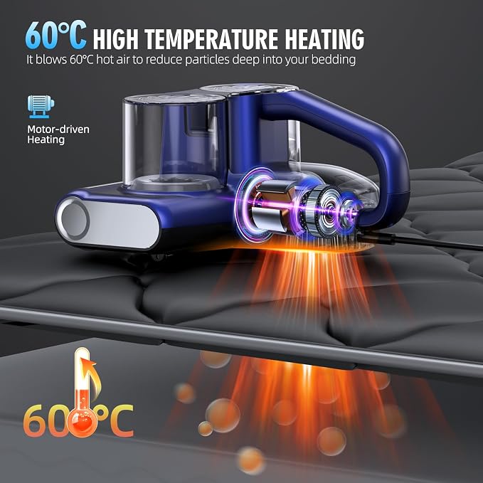 Mattress Vacuum Cleaner, 16Kpa Bed Vacuum Cleaner - Image 4