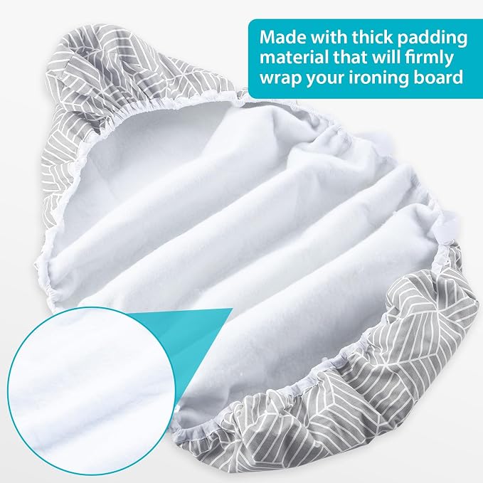 Ironing Board Cover with Padding 15 x 54 inch Standard Full Size, Heat - Image 5