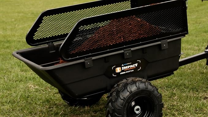 Impact IMPLEMENTS® 1500lb Poly Tub Utility Cargo Trailer - Image 8