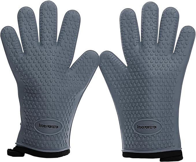 KITCHEN PERFECTION Silicone Smoker Oven Gloves by Kitchenperfection