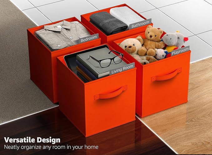 Sorbus Fabric Storage Cubes - Image 6