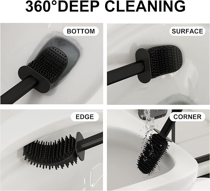 Toilet Brush and Holder Set - Image 7