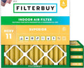 Filterbuy 10x10x2 Air Filter MERV 11 Allergen Defense Replacement, by Filterbuy