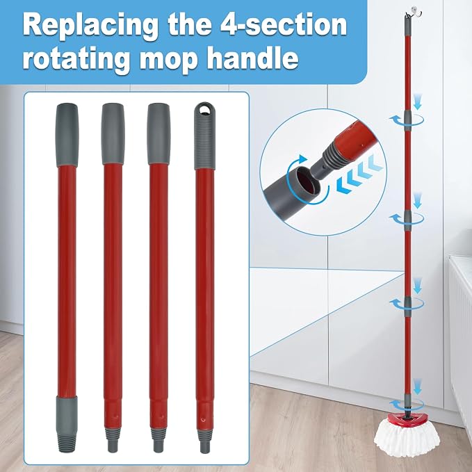Mop Handle for Ocedar, Mop Handle for O Cedar, Spin Mop Replacement Handle for - Image 4