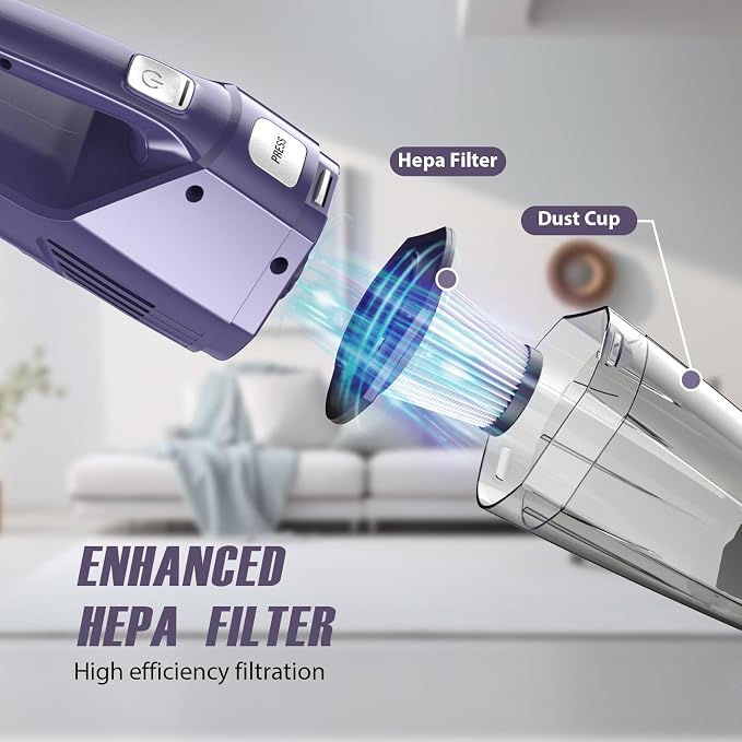 Handheld Vacuum Cordless – Car Vac Portable - Image 4