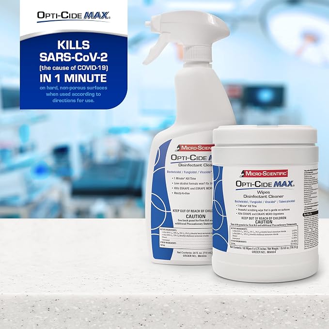 Micro-Scientific Opti-Cide Max Disinfecting Wipes - Image 7