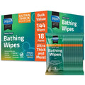 Inspire Ultra Thick Rinse Free Body Wipes, Bathing Wipes, Rinse Free Wet Wipes by Inspire