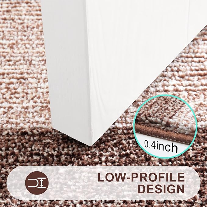 Kitinjoy Indoor Outdoor Door Mat, 48x32 Non-Slip Absorbent Dirt Trapper - Image 4